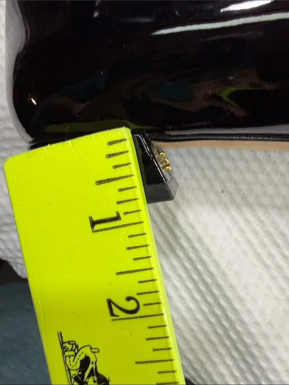 Tory Burch Black Twiggie Patent Leather Pumps  Size 6